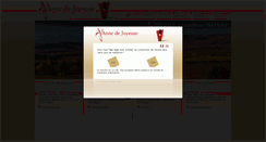 Desktop Screenshot of annedejoyeuse.fr